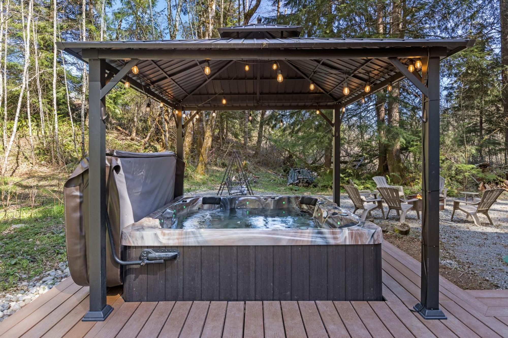 Villa Hikers Haven With Hot Tub - Near Mt Rainier! Ashford Esterno foto
